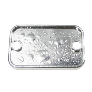 Connector. Fashion Zinc Alloy Jewelry Findings. Rectangle 16x8mm. Sold by Bag  