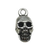 Zinc alloy Pendant, Fashion jewelry findings, Many colors for choice,Skeleton 53x33mm, Sold By Bag

