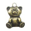 Zinc alloy Pendant, Fashion jewelry findings, Many colors for choice,Animal 23x20mm, Sold By Bag