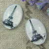 Glass Cabochons, Fashion accessories For settings, 30x40mm,Sold by PC
