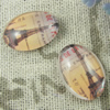 Glass Cabochons, Fashion accessories For settings, 30x40mm,Sold by PC
