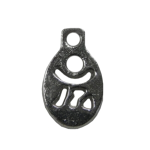 Zinc alloy Pendant, Fashion jewelry findings, Many colors for choice, Flat oval 12x7mm, Sold By Bag