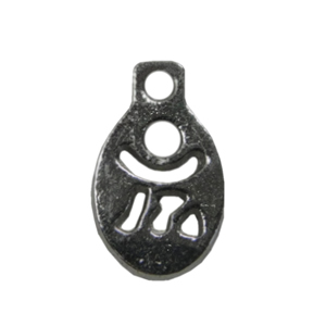Zinc alloy Pendant, Fashion jewelry findings, Many colors for choice, Flat oval 12x7mm, Sold By Bag

