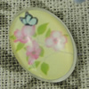 Glass Cabochons, Fashion accessories For settings, 30x40mm,Sold by PC
