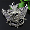Crystal Zinc alloy Pendant, Fashion jewelry findings, Many colors for choice, Skeleton 58x58mm, Sold By PC
