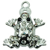 Crystal Zinc alloy Pendant, Fashion jewelry findings, Many colors for choice, Animal 20x23mm, Sold By PC
