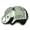 Brooch/Hairpin Head, Fashion Zinc Alloy Jewelry Findings. Animal 23x28mm Sold by PC