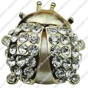 Brooch/Hairpin Head, Fashion Zinc Alloy Jewelry Findings. Animal 17x17mm Sold by PC