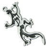 Zinc Alloy Enamel Pendant. Fashion Jewelry Findings. Animal 24x47mm. Sold by PC
