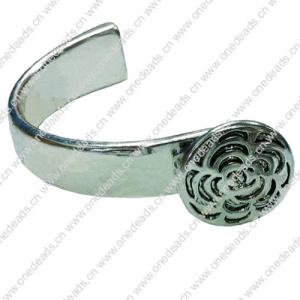 Zinc Alloy Cord End Caps. Fashion Jewelry findings. 60x30mm, Hole:8x2.5mm, Sold by PC