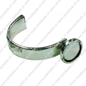 Zinc Alloy Cord End Caps. Fashion Jewelry findings. 60x30mm, Hole:8x2.5mm, Sold by PC