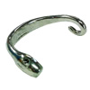 Zinc Alloy Cord End Caps. Fashion Jewelry findings. 54X35mm, Hole:3mm, Sold by PC
