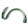 Zinc Alloy Cord End Caps. Fashion Jewelry findings. 27x16mm, Hole:4x2mm, Sold by Bag
