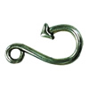 Clasps. Fashion Zinc Alloy jewelry findings. 13x27mm. Sold by KG