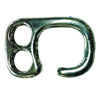 Clasps. Fashion Zinc Alloy jewelry findings. 17x24mm. Sold by KG