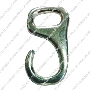 Clasps. Fashion Zinc Alloy jewelry findings. 32x18mm. Sold by KG
