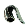 Zinc Alloy Cord End Caps. Fashion Jewelry findings. 29x16mm, Hole:10x5mm, Sold by PC