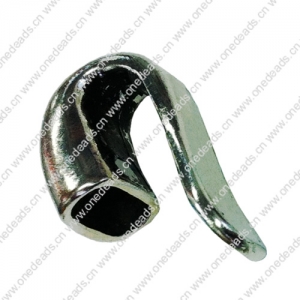 Zinc Alloy Cord End Caps. Fashion Jewelry findings. 29x16mm, Hole:10x5mm, Sold by PC