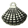 Pendant. Fashion Zinc Alloy jewelry findings. Fan 16x16.5mm. Sold by bag
