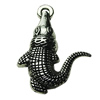 Pendant. Fashion Zinc Alloy jewelry findings.Animal 20x25.5mm. Sold by bag
