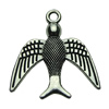 Pendant. Fashion Zinc Alloy jewelry findings. Animal 20x20mm. Sold by bag