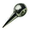 Europenan style Beads. Fashion jewelry findings. Cone 13x4mm, Hole size:3mm. Sold by Bag 
