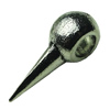 Europenan style Beads. Fashion jewelry findings. Cone 13x4mm, Hole size:3mm. Sold by Bag 