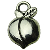 Pendant. Fashion Zinc Alloy jewelry findings. Fruit 14x8.5mm. Sold by bag
