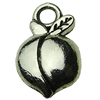 Pendant. Fashion Zinc Alloy jewelry findings. Fruit 14x8.5mm. Sold by bag