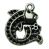 Pendant. Fashion Zinc Alloy jewelry findings. Animal 22x18mm. Sold by bag