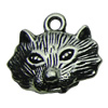 Pendant. Fashion Zinc Alloy jewelry findings. Animal  19x17mm. Sold by bag
