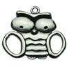 Pendant. Fashion Zinc Alloy jewelry findings. Animal 27x31mm. Sold by bag