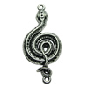 Pendant. Fashion Zinc Alloy jewelry findings. Animal 47x22mm. Sold by bag
