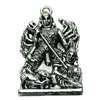 Pendant. Fashion Zinc Alloy jewelry findings .  36x23mm. Sold by bag