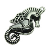 Pendant. Fashion Zinc Alloy jewelry findings . Animal 36x17mm. Sold by bag