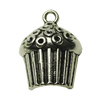Pendant. Fashion Zinc Alloy jewelry findings .Cake 19x14mm. Sold by bag

