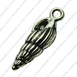 Pendant. Fashion Zinc Alloy jewelry findings . 23x8mm. Sold by bag