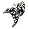 Pendant. Fashion Zinc Alloy jewelry findings .Animal 19x22mm. Sold by bag