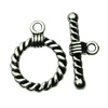 Clasp, Zinc alloy Jewelry Finding, Lead-Free, 15mm 21mm, Sold per pkg of 600
