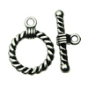 Clasp, Zinc alloy Jewelry Finding, Lead-Free, 15mm 21mm, Sold per pkg of 600