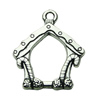 Pendant. Fashion Zinc Alloy jewelry findings . 19x24mm. Sold by bag

