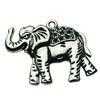 Pendant. Fashion Zinc Alloy jewelry findings . Animal 32x41mm. Sold by bag

