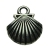 Pendant. Fashion Zinc Alloy jewelry findings . Fan 15x18mm. Sold by bag