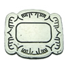 Slider, Zinc Alloy Bracelet Findinds, 22x25mm, Hole size:14x2.5mm, Sold by Bag  
