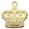 Zinc alloy Pendant, Fashion jewelry findings, Many colors for choice, crown 25x23mm, Sold By PC
