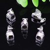 Europenan style Beads. Fashion jewelry findings. Animal 9x15x7mm, Hole size:5mm. Sold by Bag 