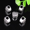 Europenan style Beads. Fashion jewelry findings.Heart 12x12.5x8.5mm, Hole size:5.5mm. Sold by Bag 

