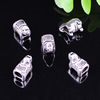 Europenan style Beads. Fashion jewelry findings.Animal 11.5x13x8mm, Hole size:5mm. Sold by Bag 
