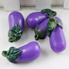 Resin Pendants, eggplant 37x16x18mm, Sold by PC