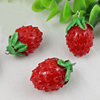 Resin Pendants, Fruit 38x22mm, Sold by PC